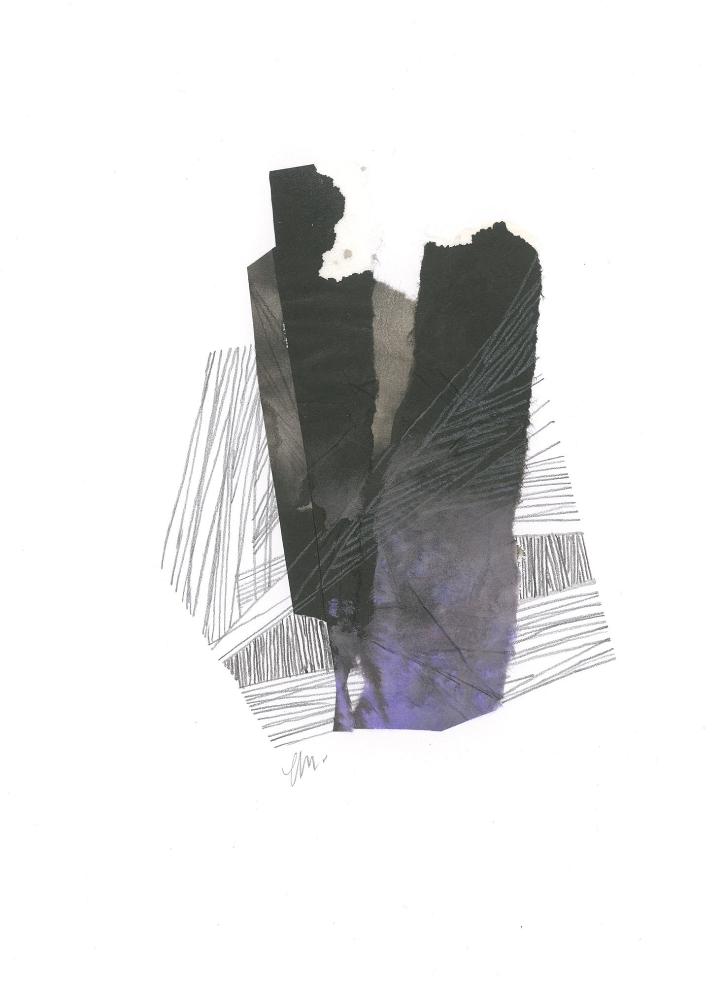 Collage 28 - Geological Cornwall artwork